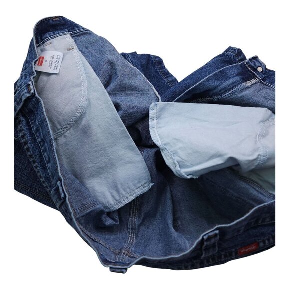 Wrangler Carpenter Denim Shorts Mens Size 42 Cotton 11" Inseam - Picture 8 of 9